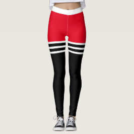 Pastel | Fett gefärbte Farbmischung mit weißen Obe Leggings
