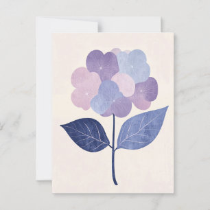 Pastel Flora in Stille #089 Postkarte