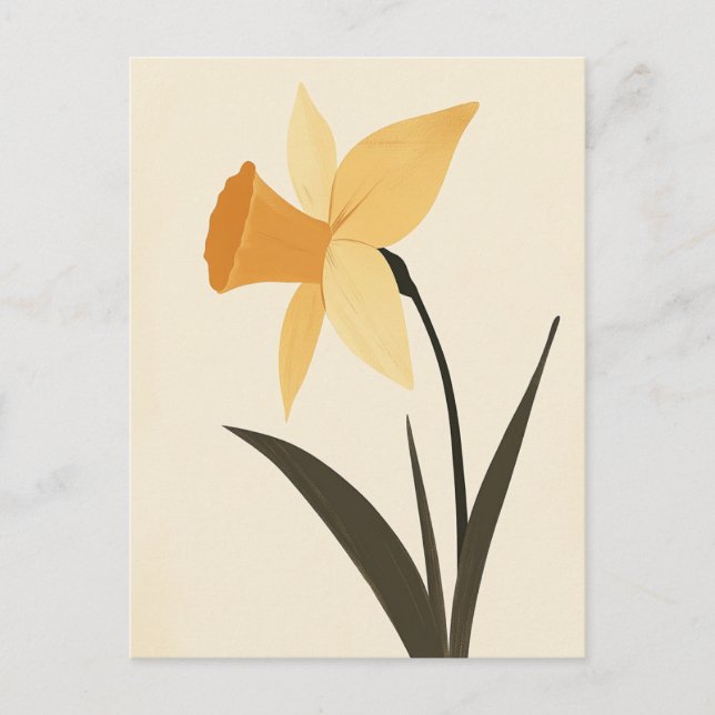 Pastel Flora in Stille #109 Postkarte (Vorderseite)