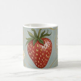 Pastel Floral & Berry Delight Kaffeetasse