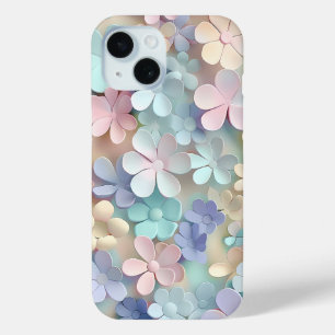 Pastel Floral Blossom 3D Phone Case