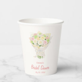 Pastel Floral Bridal Shower wedding – Japanese Pappbecher