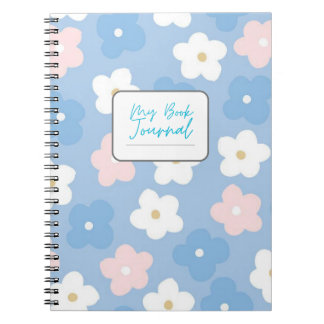 Pastel Floral Carnet "My Book Journal"