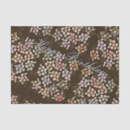Pastel Floral Gemustert Seidenpapier