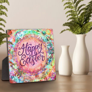 Pastel Floral Hübsch Happy Oaster Inspirivity Fotoplatte