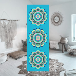 Pastel Floral Mandala Yoga Mat Yogamatte