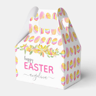 Pastel Floral Ostereier Jagd Schachtel Geschenkschachtel