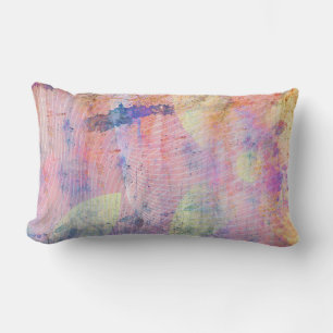 Pastel Floral Painters Delight Lendenkissen