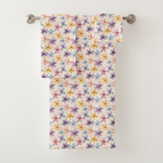 Pastel Floral Retro Hippie Fleurs (En situation)