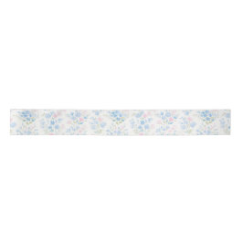 Pastel Floral Satinband