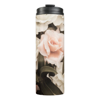 Pastel Floral Vintag: Zeitlose Eleganz Thermosbecher