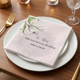  Pastel floral watercolor succulent boho Serviette