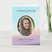 Pastel Foto Beerdigung Folkloreprogramm