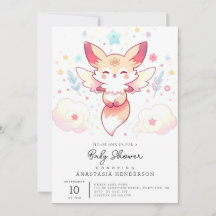 Pastel Fox Babydusche