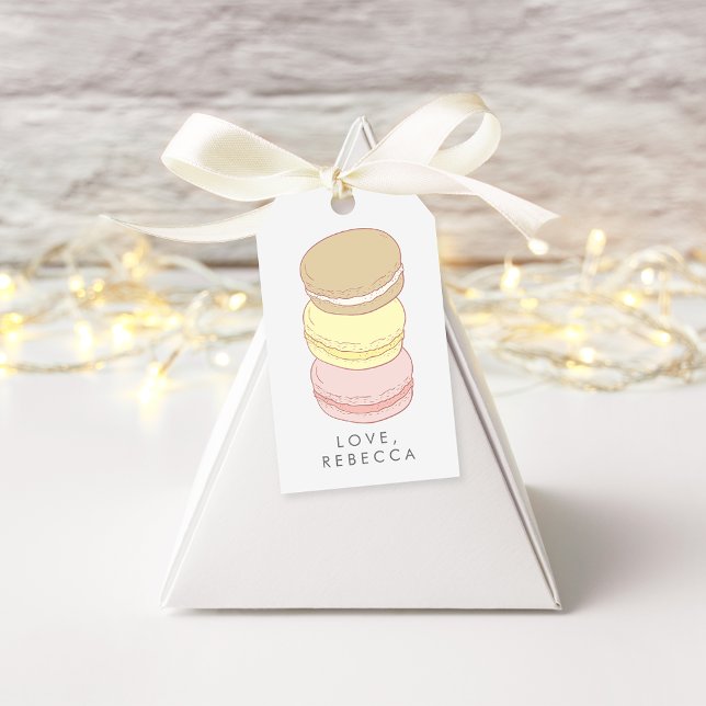 Pastel French Macarons Geschenkanhänger (Von Creator hochgeladen)