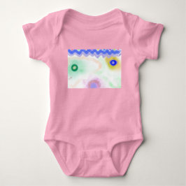 Pastel Galaxies Impressionist Art Baby Bodysuit Baby Strampler