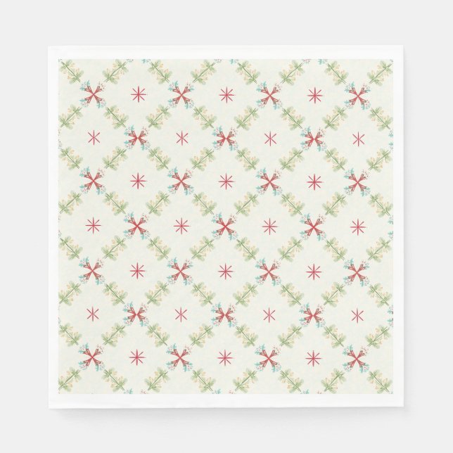 Pastel Garden Dance Serviette (Vorderseite)