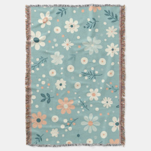 Pastel Garden Delight Decke