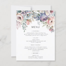 Pastel Garden Luxe Blumenkarte Einladung