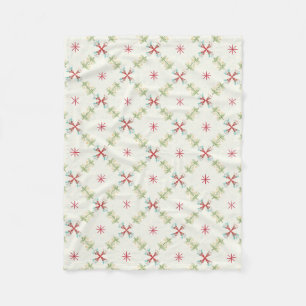 Pastel-Garten-Tanz Fleecedecke