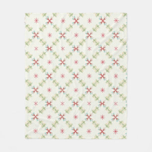 Pastel-Garten-Tanz Fleecedecke