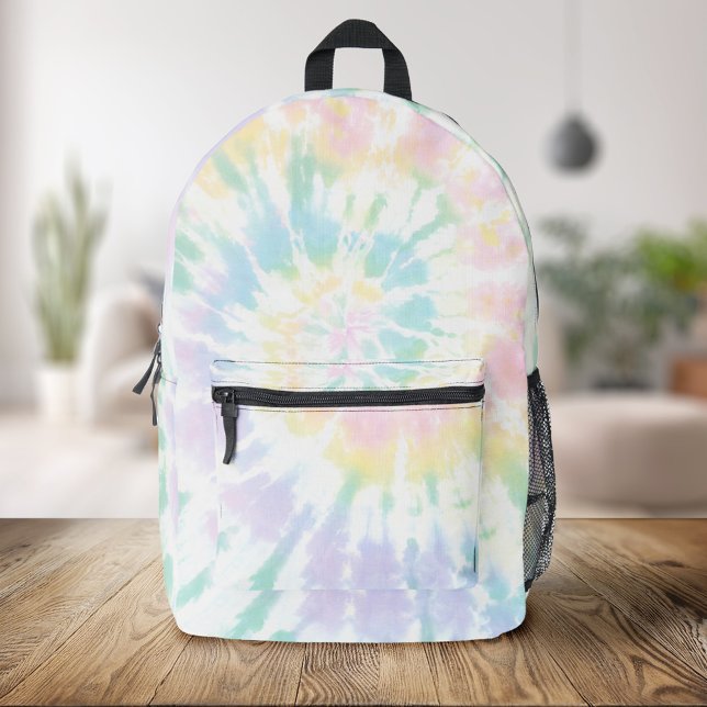 Pastel-Gefärbte Krawatte Bedruckter Rucksack (Von Creator hochgeladen)