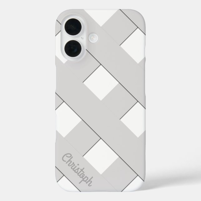 Pastel Geometric Crossing Gray Lines mit Namen title_seo2 (Rückseite)