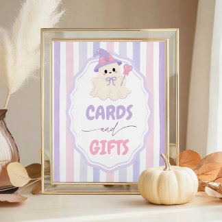 Pastel Ghost Cards & Gifts Tischeschild 8x10 Sockelschild