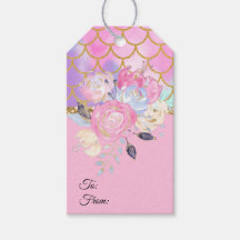 Pastel Gold Glitzer Blume