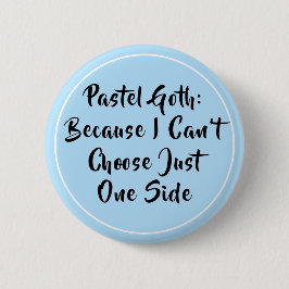 Pastel Goth Button