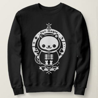 Pastel Goth Cat Magic Sweatshirt