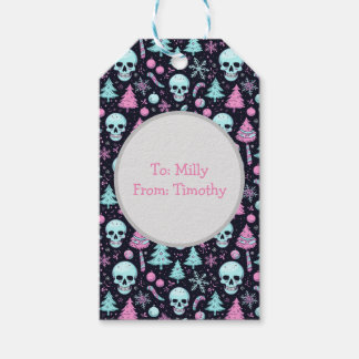 Pastel Goth Christmas Geschenkanhänger