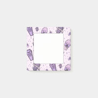 Pastel Goth Coffins Muster