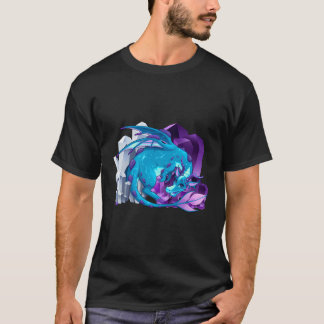 Pastel Goth Dragon Crystal Mythic Creature Fanta T-Shirt