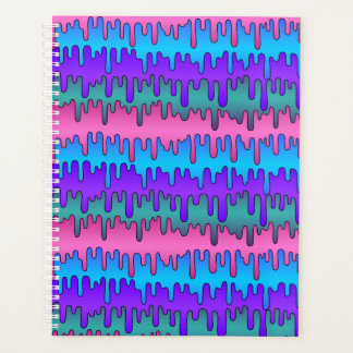 Pastel Goth Emo Scene-Drippy-Muster Planer