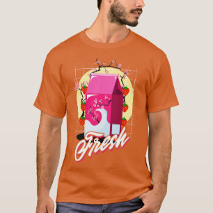 Pastel-Goth-Erdbeer-Milch-Kawaii-90er-Japan T-Shirt