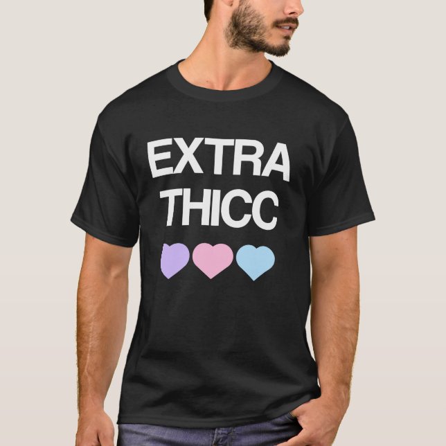 Pastel Goth for Women Sarcastic EXTRA THICC T-Shirt (Vorderseite)