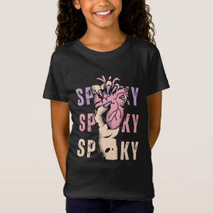 Pastel-Goth-Hexenhand hält anatomisches Herz Sp T-Shirt