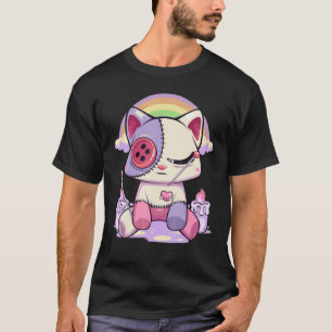 Pastel-Goth-Menhera-Traurige-unheimliche-Voodoo-Pu T-Shirt