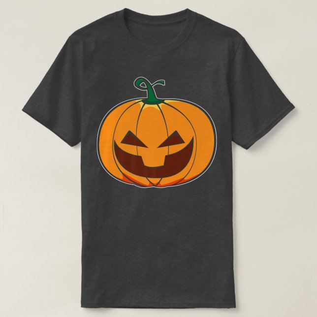 Pastel Goth Nu Halloween Niedlich Pumpkin Jackolan T-Shirt (Design vorne)