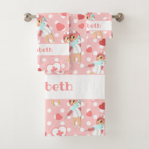 Pastel Goth Pink Kawaii Nurse Vaccine