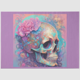 Pastel Goth Skeleton Decoupage Paper Seidenpapier