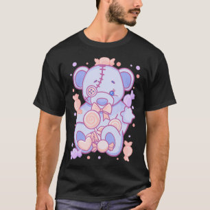 Pastel Goth Teddy Bar Ästhetische Goth T-Shirt