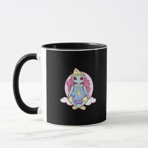 Pastel Goth Whimsigoth Clown Ragdoll Tasse