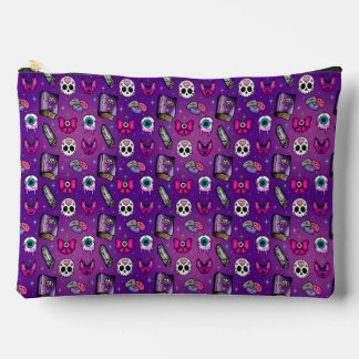 Pastel Goth - Witchy - Lila Halloween Zubehörtasche