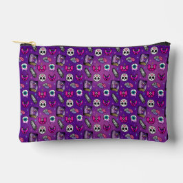Pastel Goth - Witchy - Lila Halloween Zubehörtasche