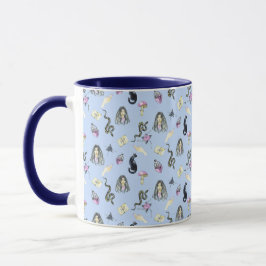 Pastel Gothic Story Pattern Tasse