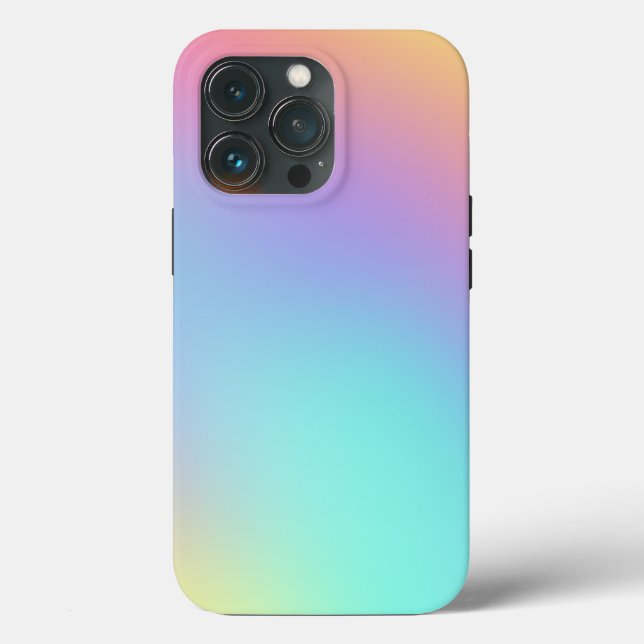 Pastel Gradient farbenfroh Case-Mate iPhone 13 Fal Case-Mate iPhone Hülle (Rückseite)