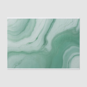 Pastel Gradient Grüne Marmortextur Seidenpapier