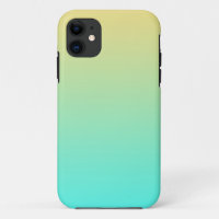 Pastel Gradient Hintergrund Türkis Gelb
